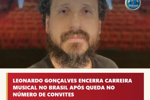 Leonardo Gonçalves encerra carreira gospel no Brasil após queda nos convites e muda para a Alemanha